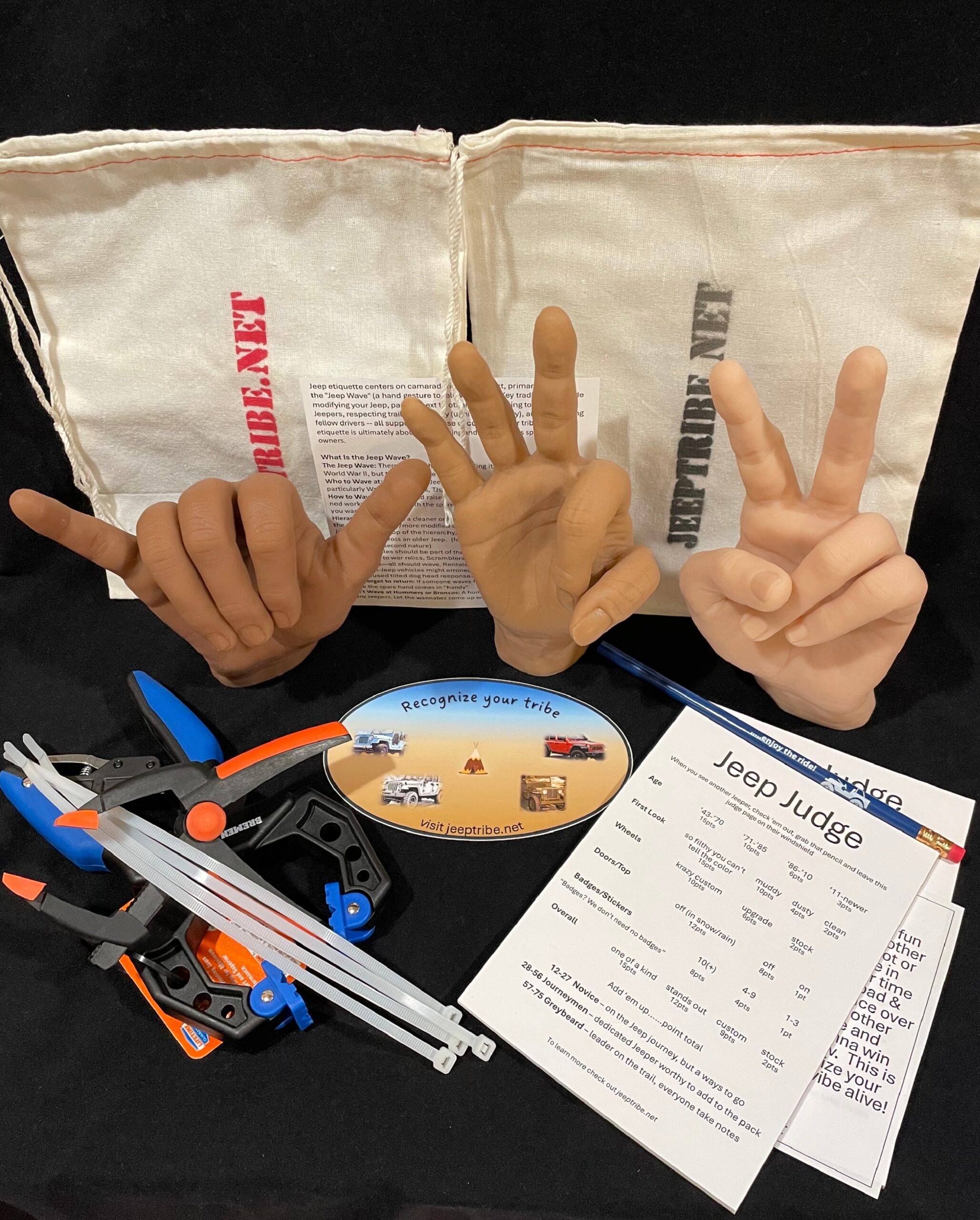 “2x the hand” Jeep Tribe Kit