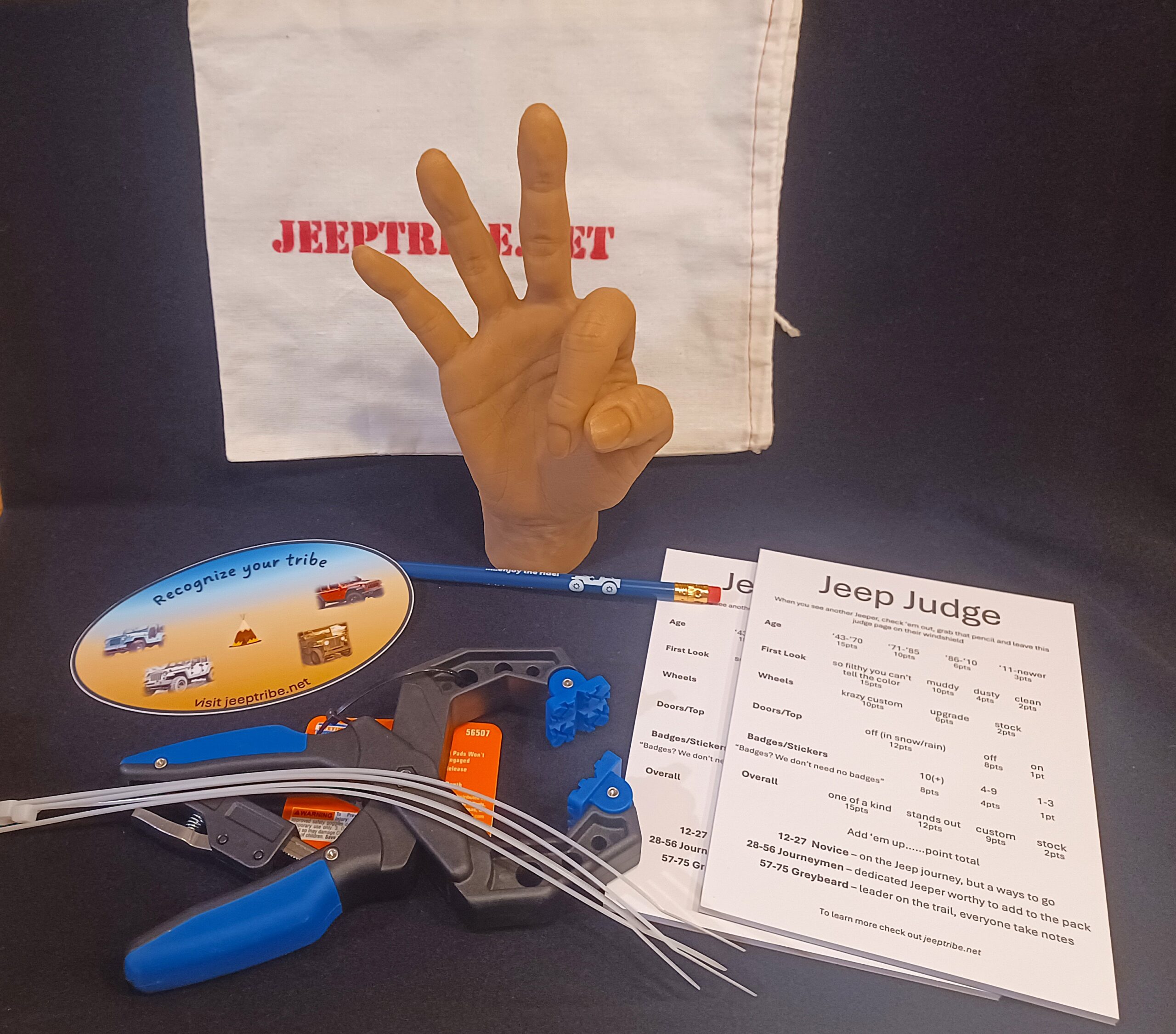 “2x the hand” Jeep Tribe Kit - Image 4