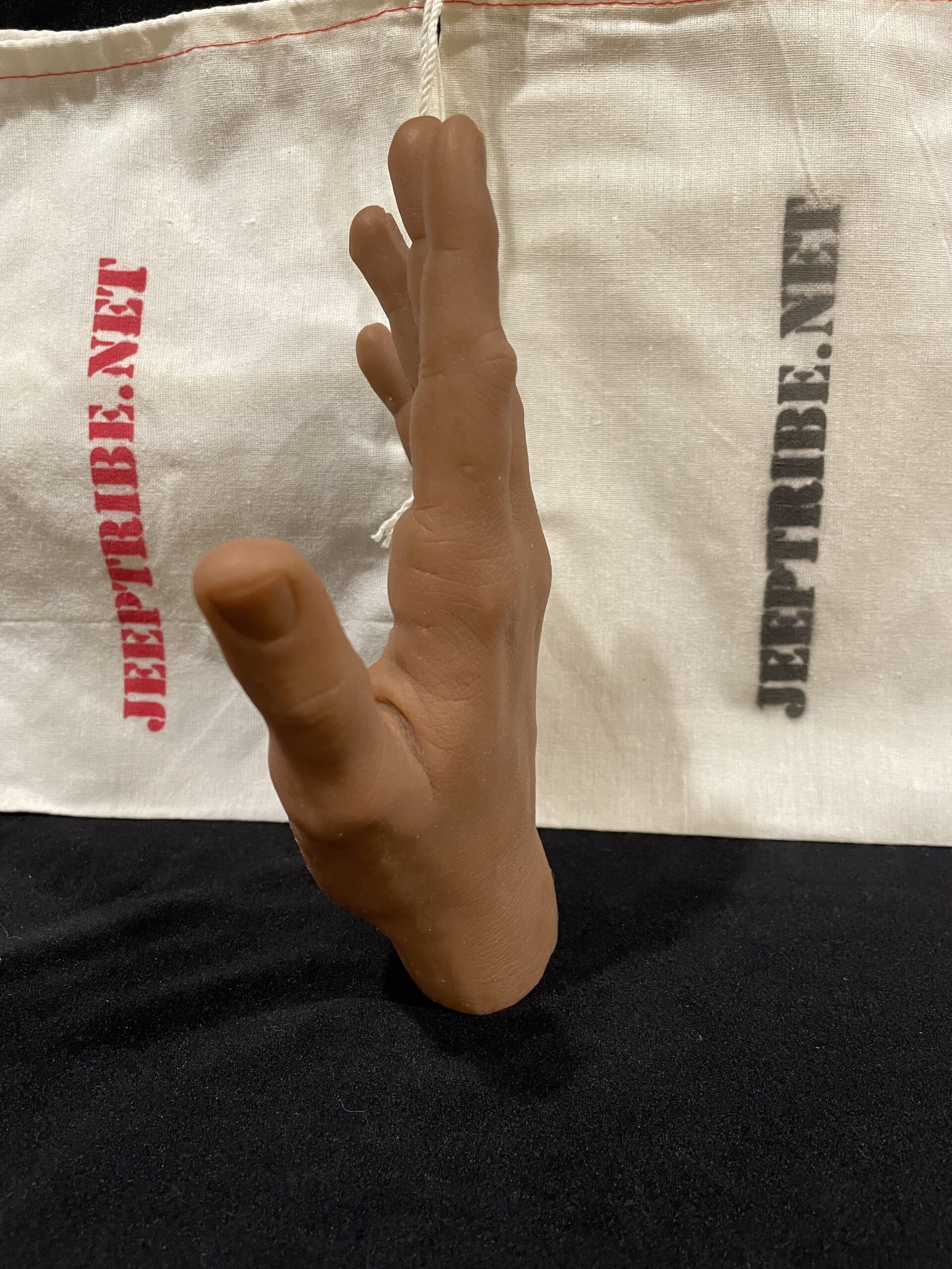 Jeep Tribe Male Silicone Hand - Dark Skin Tone - Image 3