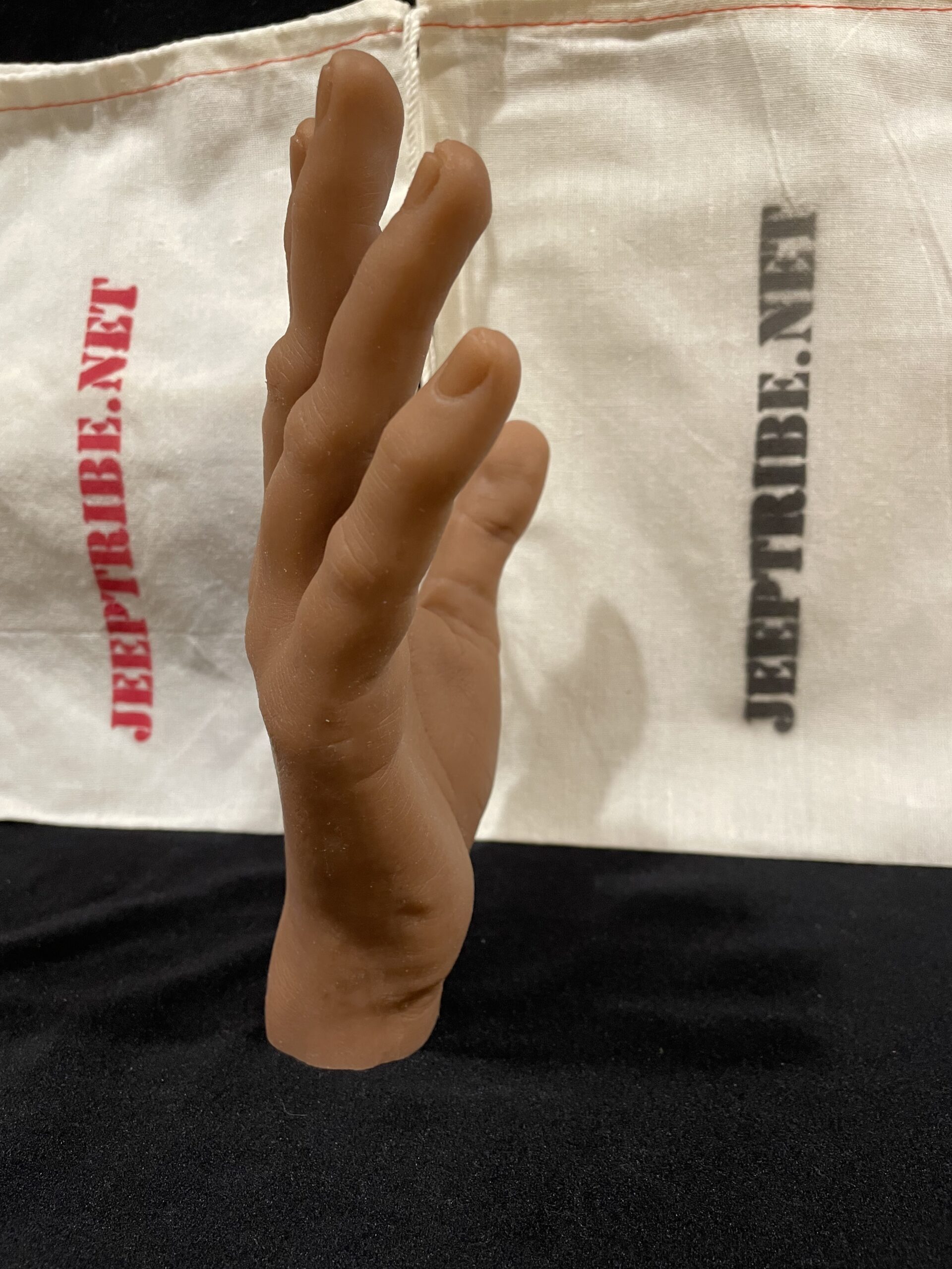 Jeep Tribe Male Silicone Hand - Dark Skin Tone - Image 4